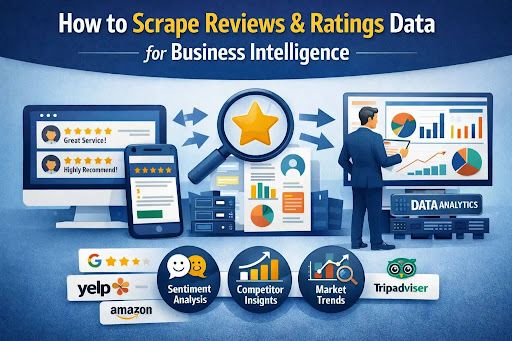 How to Scrape Reviews and Ratings Data for Business Intelligence